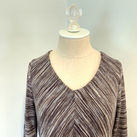 NWOT Knox Rose Heather Brown Swing Sweater - Picture 4 of 5